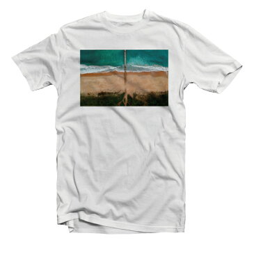 Tシャツ メンズ レディース 半袖 おしゃれ プリント クルーネック ブラック ホワイト グレー 綿100% コットン 春 夏 春服 夏服 メンズファッション カジュアル 風景 景色