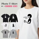Tシャツ レディース キッズ 半袖 おしゃれ プリント 綿100% 5.6オンス ブラック ホワイト グレー 白Tシャツ 黒Tシャツ 推し カジュアル ファッシ...