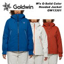 GOLDWIN GW13301 W 039 s G-Solid Color Hooded Jacket 23-24モデル ゴールドウィン スキーウェア レディース ジャケット