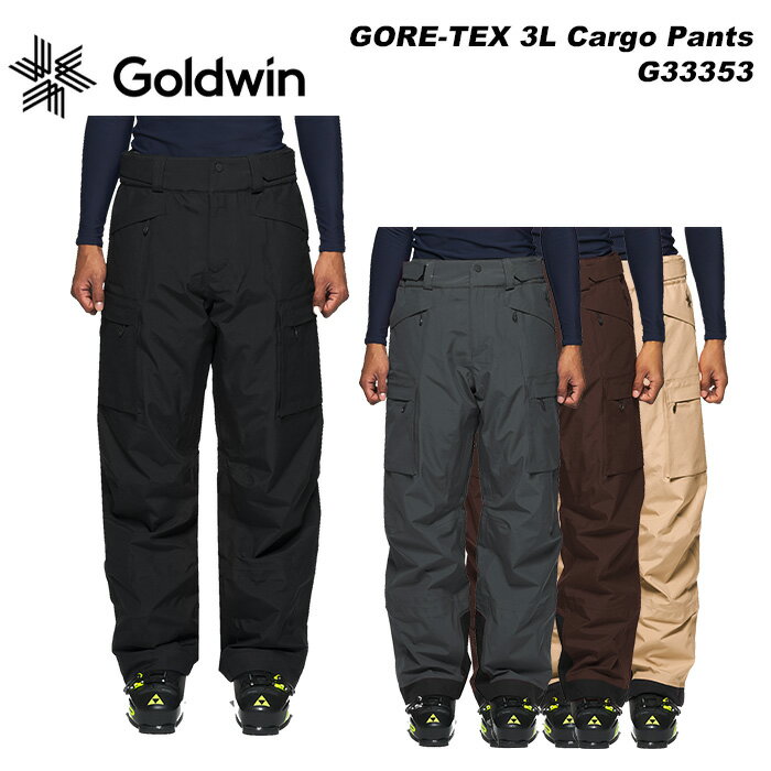 GOLDWIN G33353 GORE-TEX 3L Cargo Pants 23-24f S[hEB XL[EFA pc(2024)