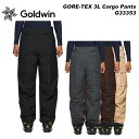 GOLDWIN G33353 GORE-TEX 3L Cargo Pants 23-24モデル ゴールドウィン スキーウェア パンツ 2024 