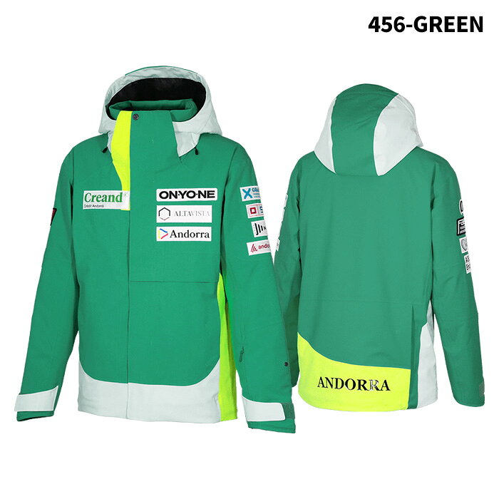 スキーショップ アミューズのONYONE ONJ98200A FAE OUTER JACKET 25-26 モデル オンヨネ スキーウェア ジャケット｜アングル2
