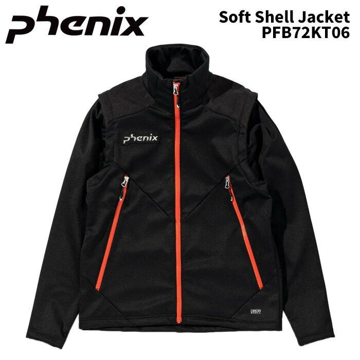 Rakuten - Phenix PFB72KT06 Soft Shell Jacket 25-26(2026)モデル フェニックス スキーウェア ミドルジャケット ミドラー