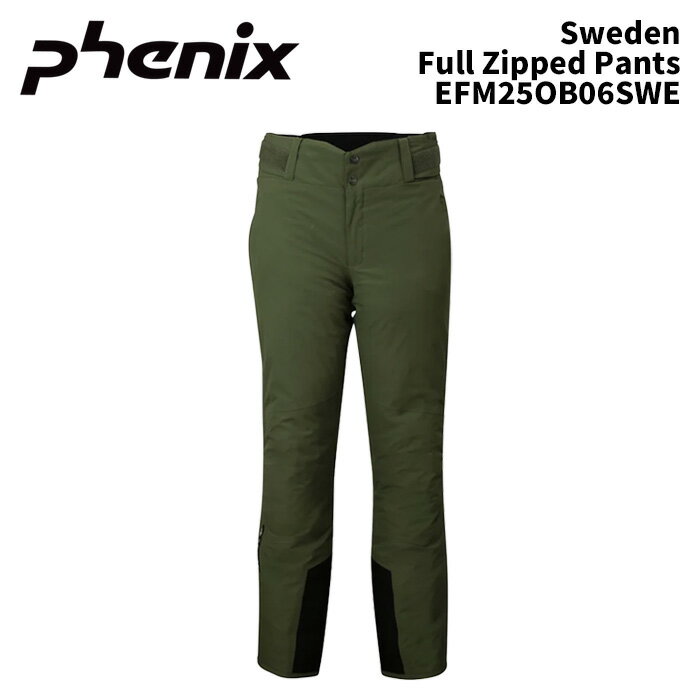 Rakuten - PHENIX EFM25OB06SWE Sweden Full Zipped Pants 25-26(2026)モデル フェニックス スキーウェア サイドオープンパンツ フルジップ
