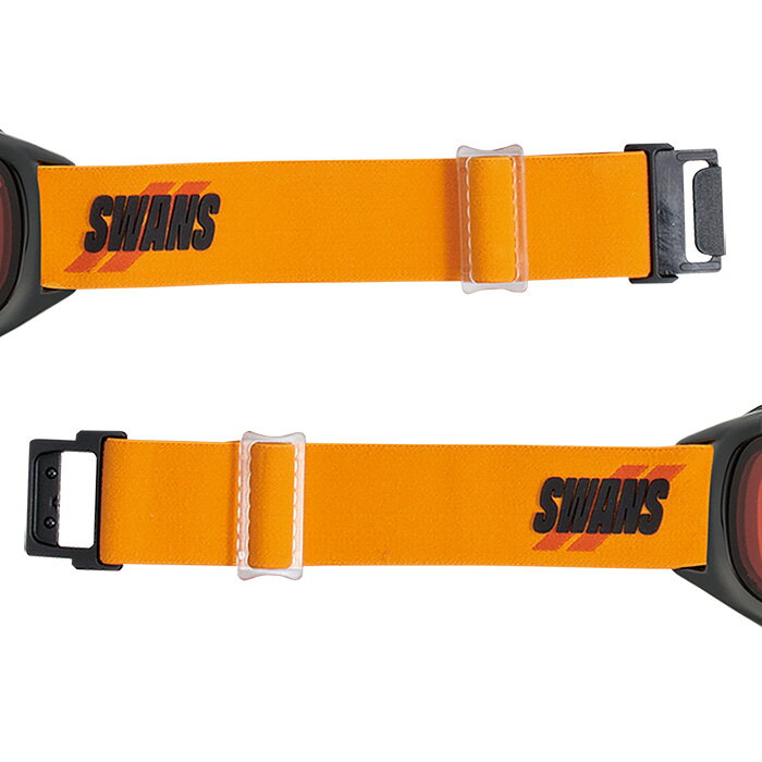 スキーショップ アミューズのジュニア キッズ 子供用　SWANS スワンズ スノーゴーグル JUMPIN / JUMPIN-DH / BKOR / ピンク 24-25 モデル ジュニア｜アングル2