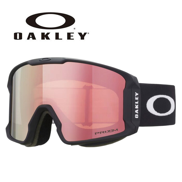Rakuten - OAKLEY スノーゴーグル【25/26・LINE MINER L：MATTE BLACK / PRIZM ROSE GOLD IRIDIUM】OO7070-C4　7070C401