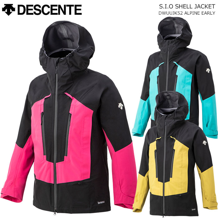 DESCENTE/デサント スキーウェア シェルジャケット S.I.O SHELL JACKET/DWUUJK52(2023) 1