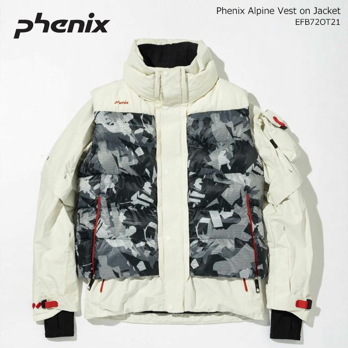 PHENIX/フェニックス スキーウェア ベストオンジャケット/Alpine Vest on Jacket/ESB72OT21(2022)