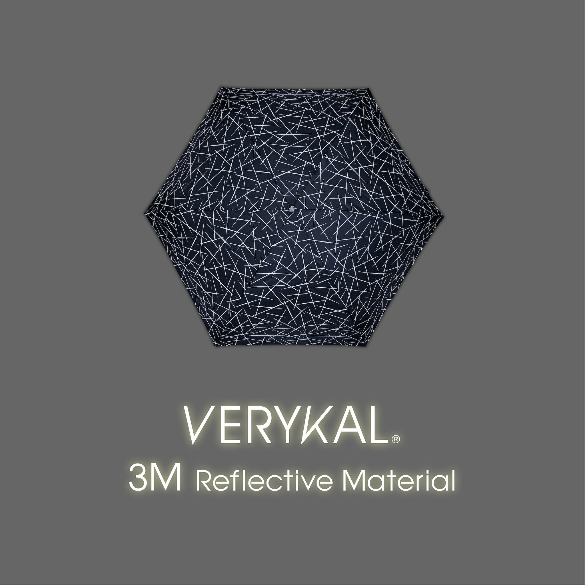3M Reflective Material VERYKAL 反射 丈夫 折りたたみ 軽量 夜道 安全