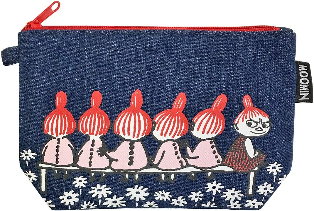ムーミン デニム グッディポーチ リトルミイちらり MMAP3359
