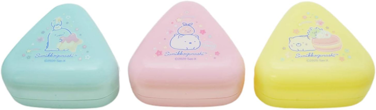 オーエスケー すみっコぐらし おにぎりケース3ヶセット LS-2