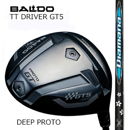 Rakuten - BALDO TT DRIVER GT5 PROTO ディープフェースドライバー/ DiamanaディアマナBB　43・53・63・73・83