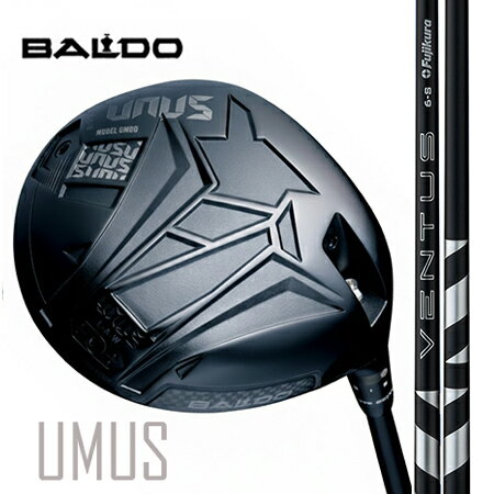 Rakuten - BALDO UNUSウヌス　MODEL DO（ストレートフェード）ドライバー/ Fujikura VENTUS(ベンタス) ブラック24