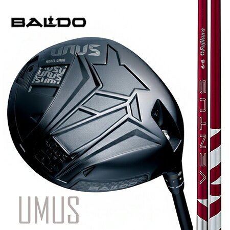 BALDO UNUSウヌス　MODEL DO（ストレートフェード）ドライバー/Fujikura VENTUS(ベンタス) レッド24