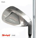 Masudagolf　マスダゴルフ スタジオウエッジ M425（ノーメッキ・クロムメッキ）/N.S.PRO 950GH 52度・58度 2本組【カスタム・ゴルフク..