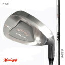 Masudagolf マスダゴルフ スタジオウエッジ M425（ノーメッキ クロムメッキ）/フジクラMCI50 60 70 80【カスタム ゴルフクラブ】