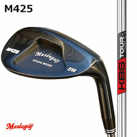 Masudagolf マスダゴルフ スタジオウエッジ M425ブラックオキサイド/FST KBS TOUR C-TAPER・C-TAPER LITE【カスタム・...