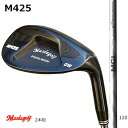 Masudagolf マスダゴルフ スタジオウエッジ M425ブラックオキサイド/フジクラ MCI 120 52度・58度 2本組【カスタム・ゴルフクラブ】