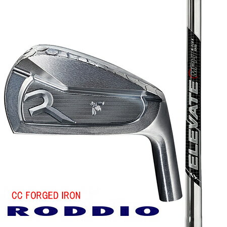 Rakuten - RODDIOロッディオ 月間30セット限定　 CC FORGED IRONフォージドアイアン/TRUE TEMPER　ELEVATEエレベートMPH95 ＃5-9・PW　6本セット