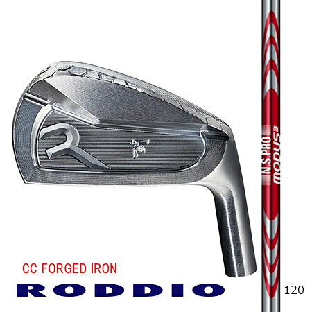 Rakuten - RODDIOロッディオ 月間30セット限定　 CC FORGED IRONフォージドアイアン/日本シャフト・モーダス3　120 ＃5-9・PW　6本セット