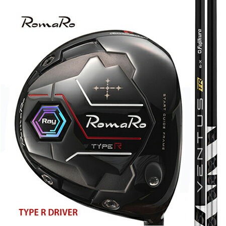 Rakuten - RomaRo ロマロTYPE-R ・HP DRIVER タイプR・HPドライバー/ Fujikura VENTUS(ベンタス) TR　ブラック