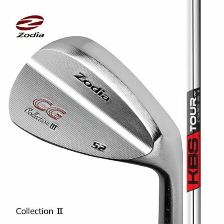 Zodia ゾディア CG Collection3ウエッジ/FST KBS TOUR C-TAPER・C-TAPER LITE