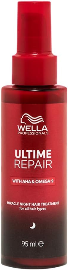 当日発送(土日祝除く)　アルタイム リペア ミラクルナイトトリートメント 95ml ヘアミルク ULTIME ウエラ WELLA 洗い流さないトリートメント ダメージ補修〈佐川急便で発送・送料無料〉
