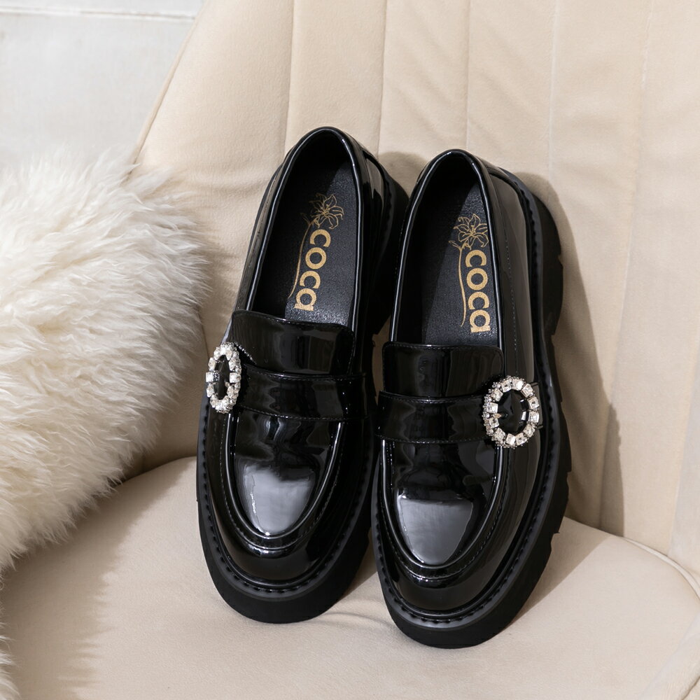 楽天市場】厚底 ローファー ビジューの通販