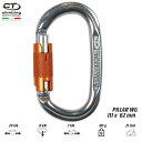 【メール便】クライミングテクノロジー(climbing technology)(イタリア) オーバル型アルミ合金製カラビナ 「ピラー WG ツイストロックゲート...
