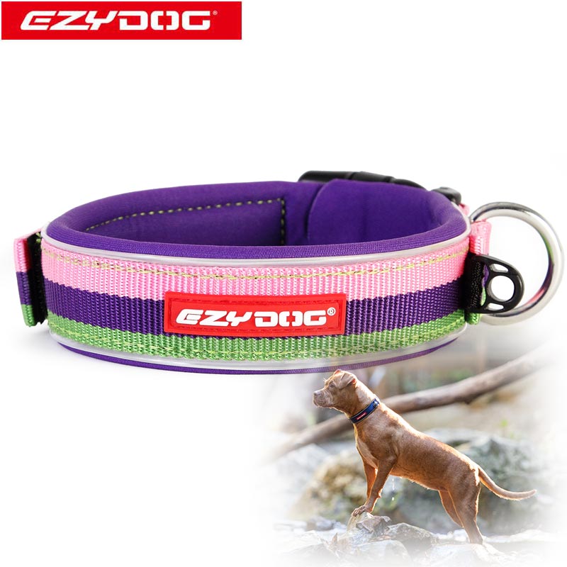 オーストラリア EZYDOG社 イージードッグ 犬用(ドッグ)アウトドア 首輪 「ネオカラー XLサイズ」 | ラブラドールレトリーバー ゴールデンレトリーバー