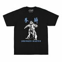 メンズ レディース 半袖Tシャツ映画 アート Tシャツジャッキーチェン 酔拳ブラック 色落ちブラック