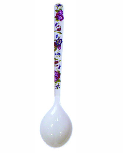 メラミン製スプーン　ローズマリー　【薔薇雑貨　ローズ雑貨　キッチン雑貨　メラミン樹脂　キッチンツ..