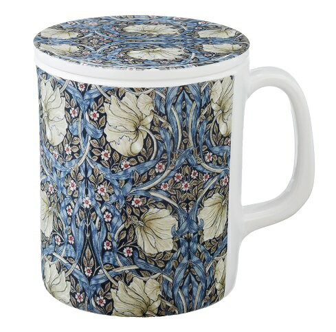 メラミン蓋付きマグカップ　ヴィクトリアフラワー　【薔薇雑貨　ローズ雑貨　キッチン雑貨　メラミン樹脂　コップ　耐熱食器】