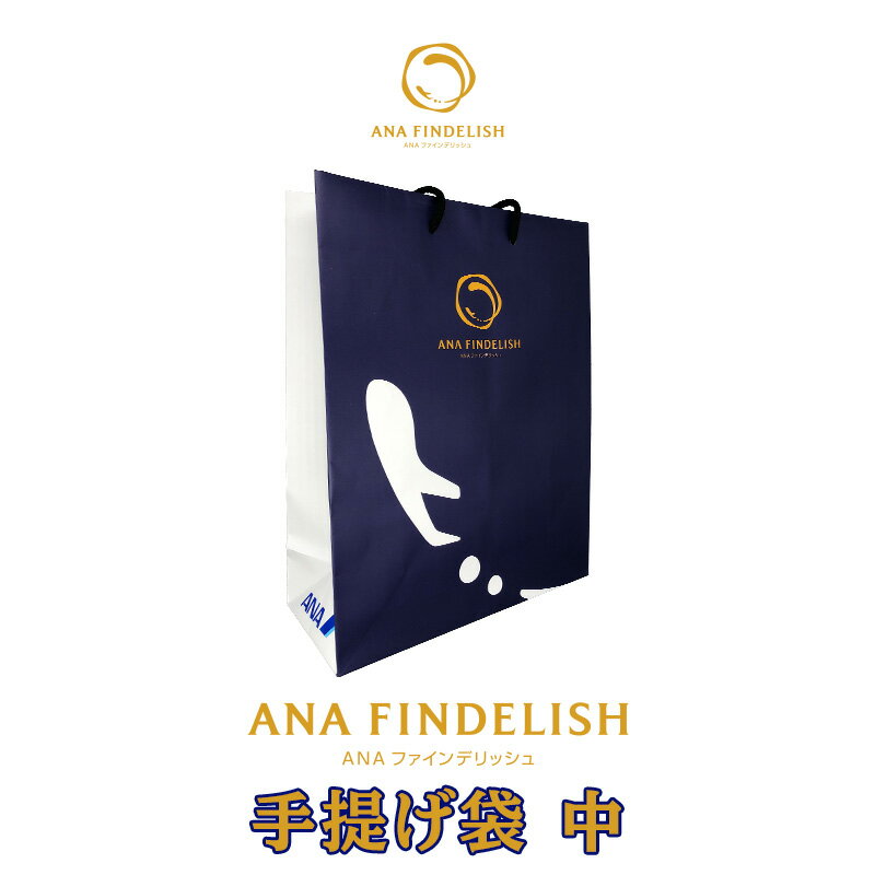 ANA FINDELISH 手提げ袋 中 紙袋 ギフト用 飛行機