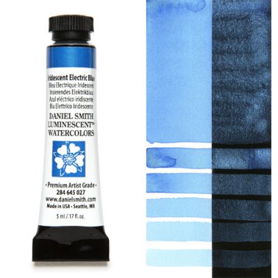 イリデセントエレクトリックブルー (Iridescent Electric Blue) 5mlチューブ 水彩絵具 ダニエル・スミス ダニエルスミス