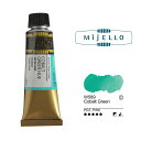 コバルトグリーン (Cobalt Green) 15mlチューブ ミッションゴールドクラス（透明水彩絵具） ミジェロ