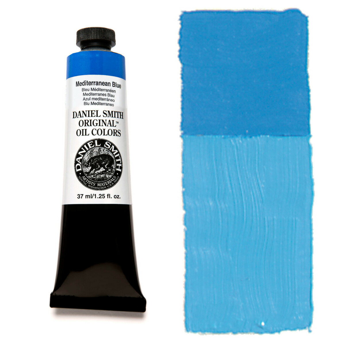 メディテレニアンブルー (Mediterranean Blue) 37mlチューブ 油絵具 ダニエル・スミス ダニエルスミス