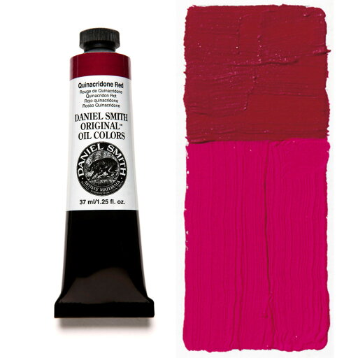 キナクリドンレッド (Quinacridone Red) 37mlチューブ 油絵具 ダニエル・スミス ダニエルスミス キナクリドンレッド (Quinacridone Red) 37mlチューブ 油絵具 ダニエル・スミス ダニエルスミス