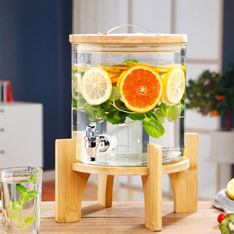 SNS話題の飲料タンク ドリンクサーバー ガラ...の紹介画像3