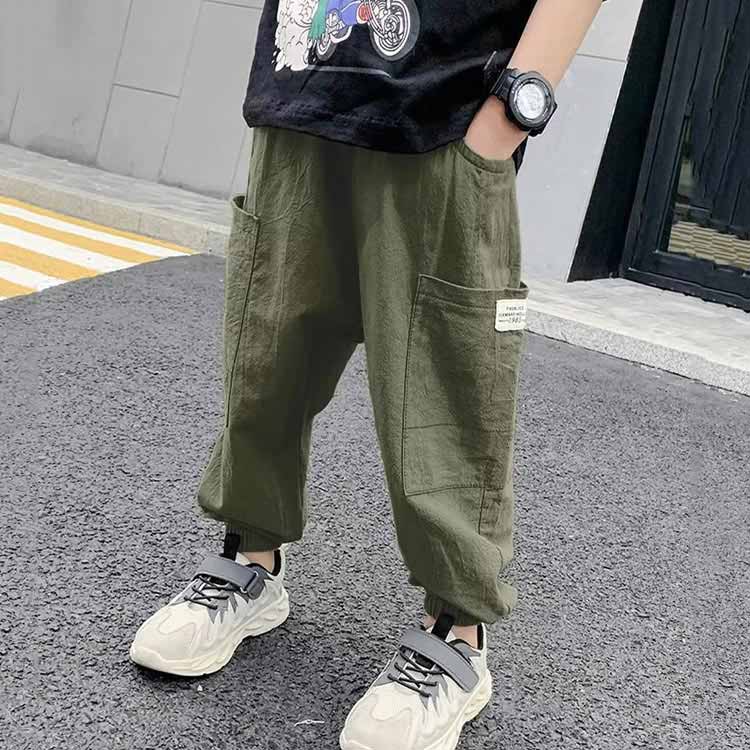 ロングパンツ 男の子 虫よけ 子供パンツ 長ズ...の紹介画像3