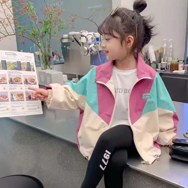 可愛い ジップアップ 送料無料 女の子パーカー...の紹介画像2