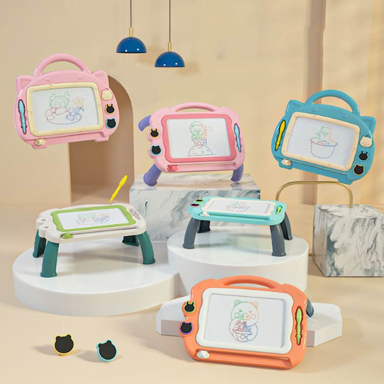 おもちゃ 学習 送料無料 タブレット 女の子 子供 ペン付き マグネット 磁石 お絵かきボード 幼児 こども 5歳 お絵かき 落書き 3歳 4歳 カラフルおえかきボード プレゼント 男の子 玩具知育 anafarm-10030832 anafarm サンプル画像2