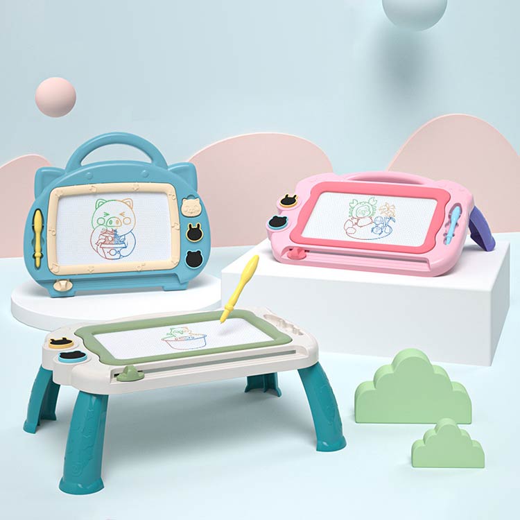 おもちゃ 学習 送料無料 タブレット 女の子 子供 ペン付き マグネット 磁石 お絵かきボード 幼児 こども 5歳 お絵かき 落書き 3歳 4歳 カラフルおえかきボード プレゼント 男の子 玩具知育 anafarm-10030832 anafarm サンプル画像3