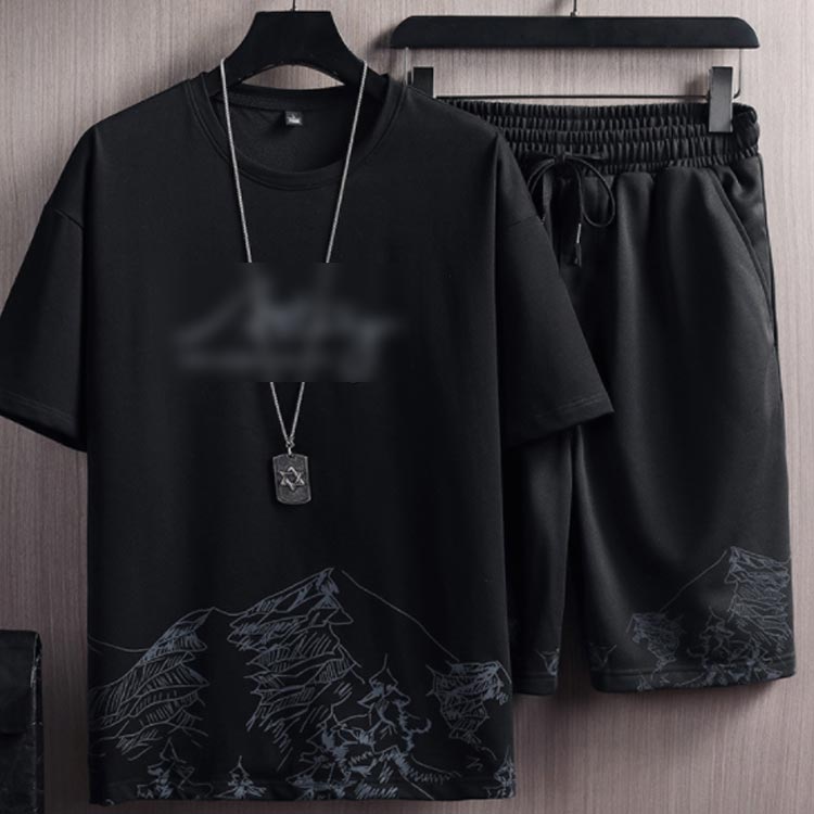 メンズ セットアップ 半袖Tシャツ ハーフパン...の紹介画像3