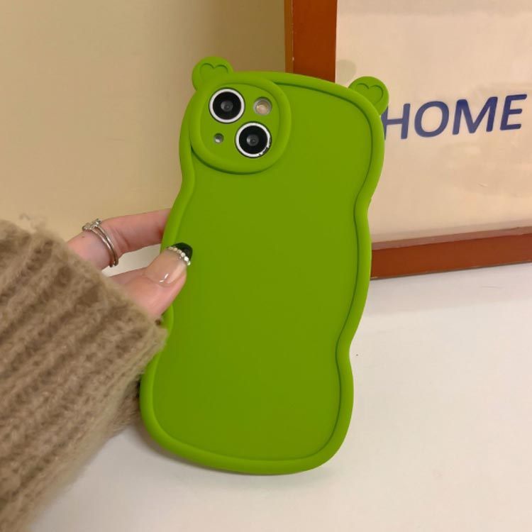 iPhone14 ケース くま耳 ウェーブ う...の紹介画像2