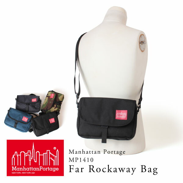 マンハッタンポーテージ  ショルダーバッグ メンズ マンハッタンポーテージ 日本正規品 Manhattan Portage ショルダーバッグ 斜めがけ 2L Far Rockaway Bag MP1410 ミニショルダー メンズ レディース アウトドア フェス 軽量 ポーチ ギフトラッピング対応 新生活 クーポン対象