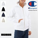 お買い物マラソンセールクーポン対象 チャンピオン Champion リバースウィーブ(R) パーカ ジップフーデッドスウェットシャツ フルジップパーカー 裏起毛...