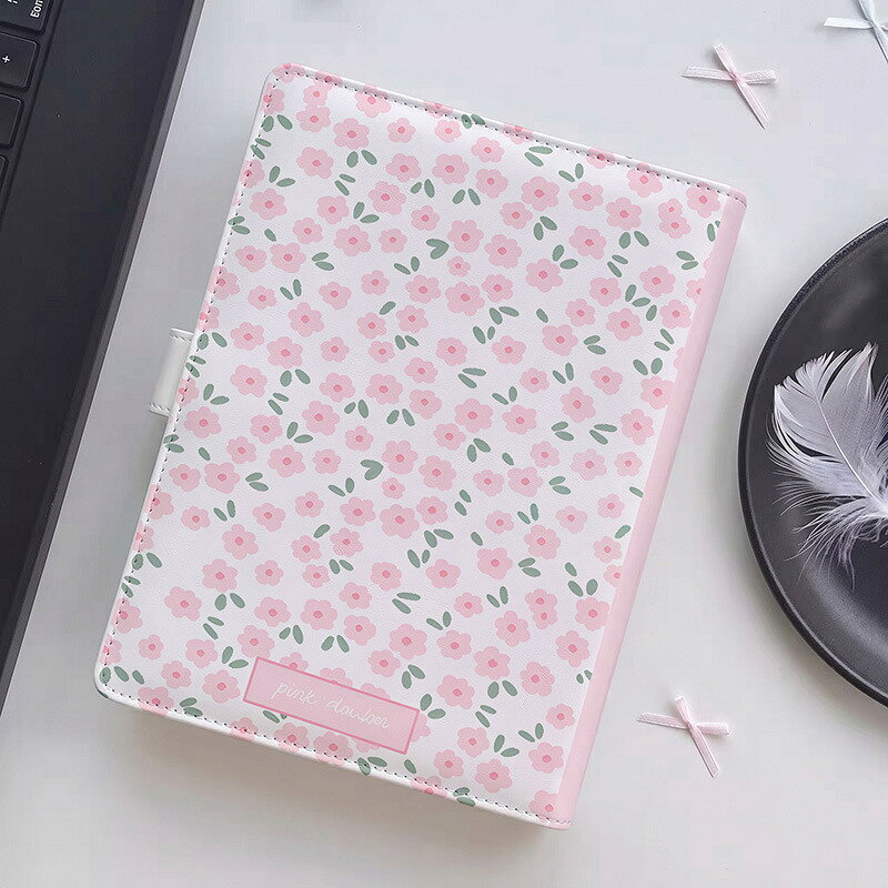 【2点購入40％OFFクーポン】 かわいい A5 システム手帳 バイブルサイズ ルーズリー...