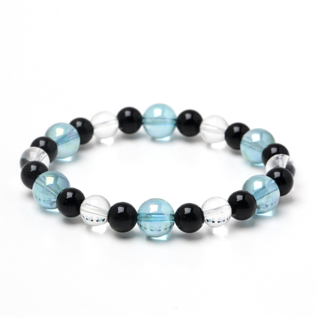 プライマリーブレスレット 〜表現力を高めるお守り〜 アクアオーラ 水晶 SH-159　天然石 アナヒータストーンズ