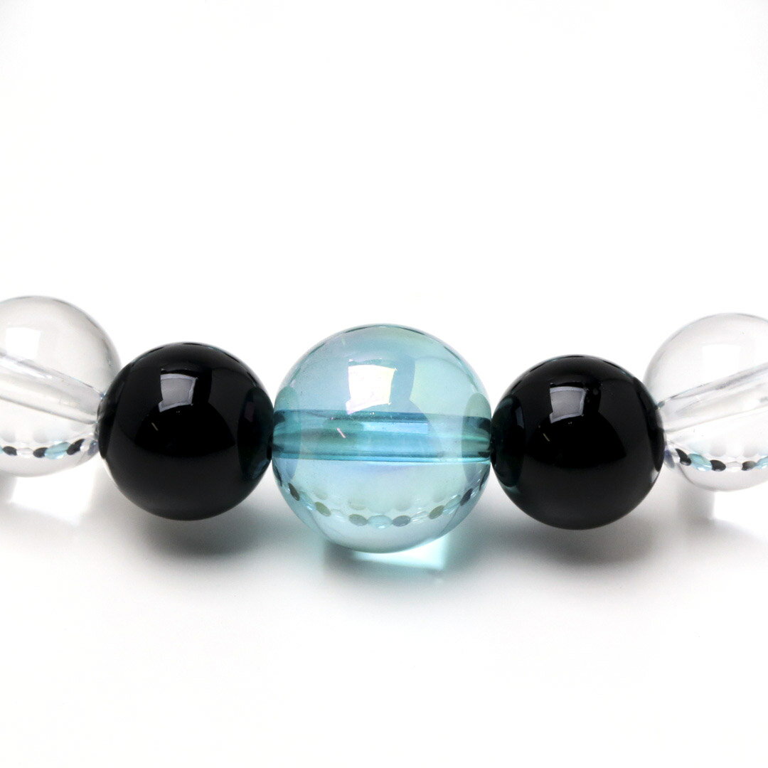 プライマリーブレスレット 〜表現力を高めるお守り〜 アクアオーラ 水晶 SH-159　天然石 アナヒータストーンズ